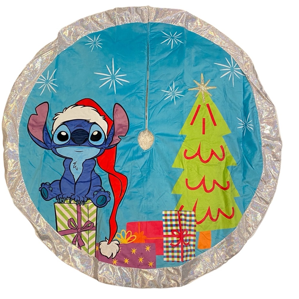 Disney Christmas Stitch Tree Skirt